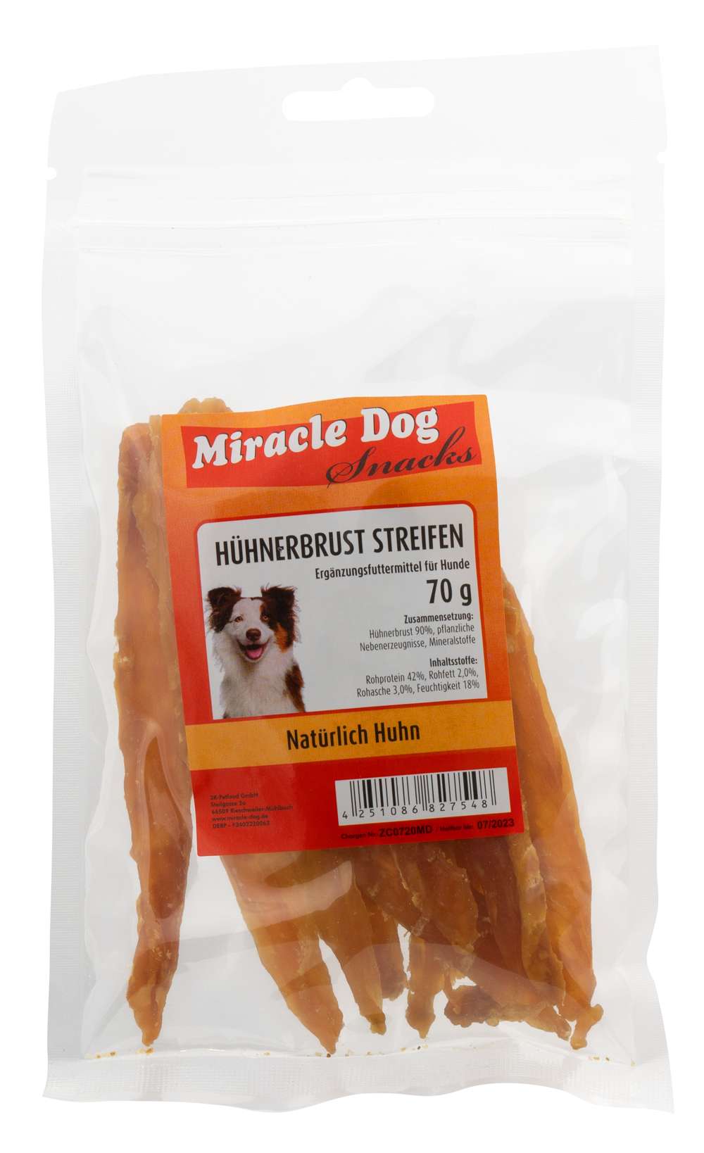 Miracle Dog Hühnerbrust & Streifen